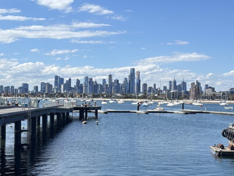 melbourne from the bridge