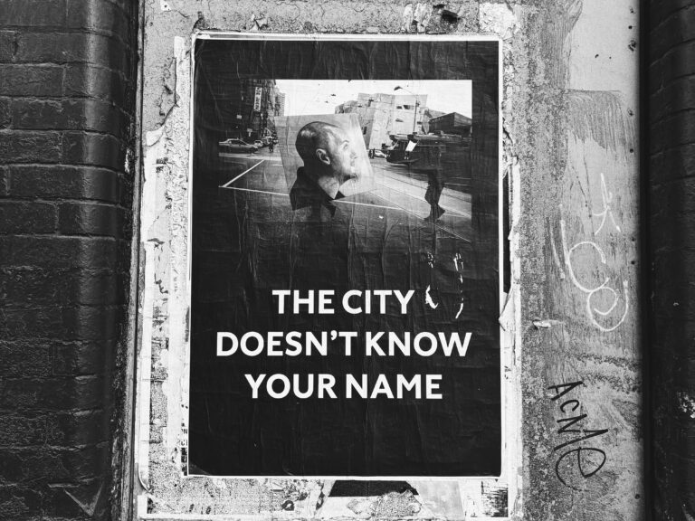 the city doesn't know your name