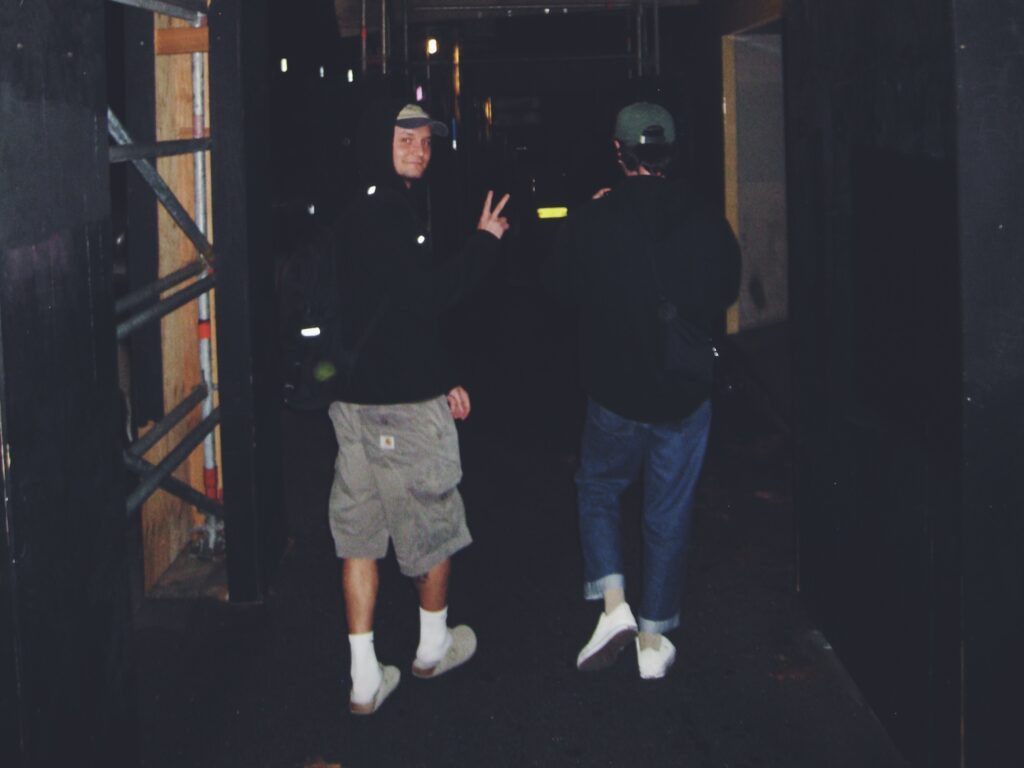 me and seba back